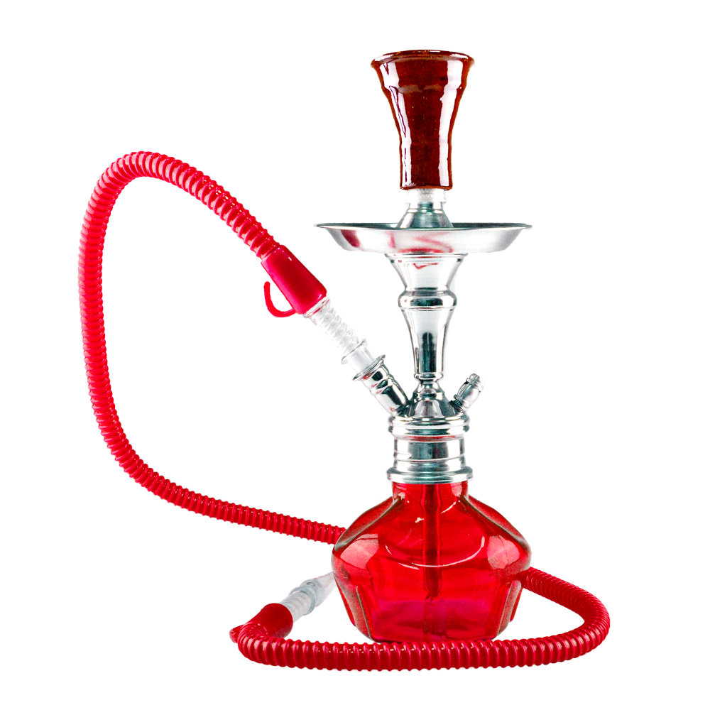 Narghilè - Shisha - "Exagon" Rosso - h 32cm Narghilè - Shisha - "Exagon" Rosso - h 32cm