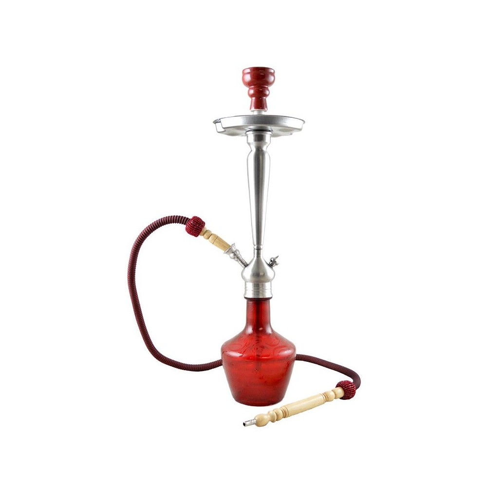 Narghilè - Shisha - "Damasco" Rosso - h 65cm Narghilè - Shisha - "Damasco" Rosso - h 65cm