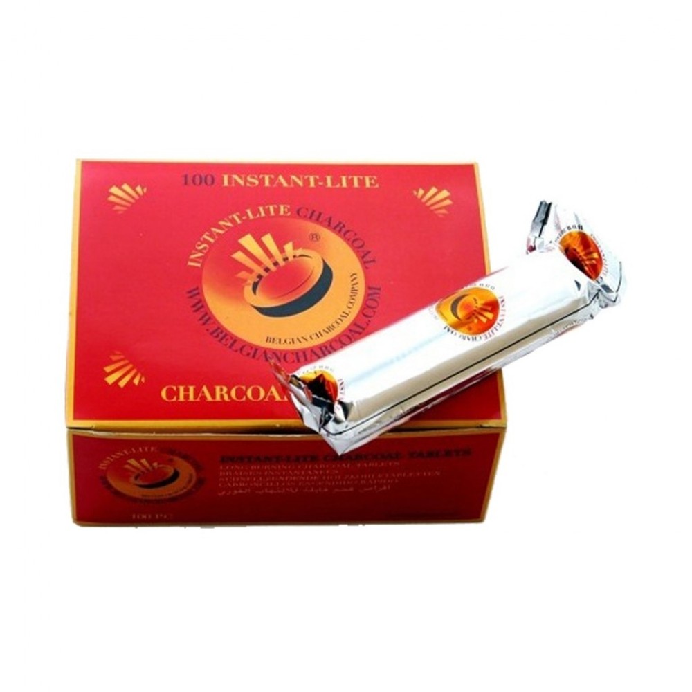 Carboncini per narghilè/Shisha - IstantLite - 33mm