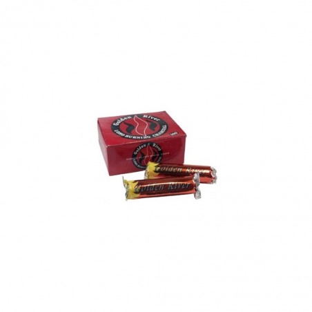 Carboncini per narghilè/Shisha - Golden River - 33mm
