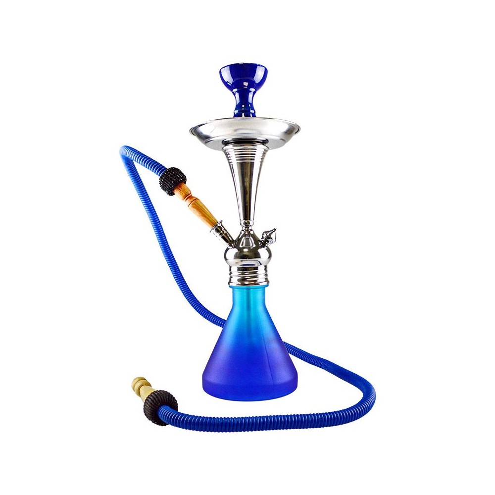 Narghilè - Shisha - "Catalogna" Blu/Azzurro - h 48cm