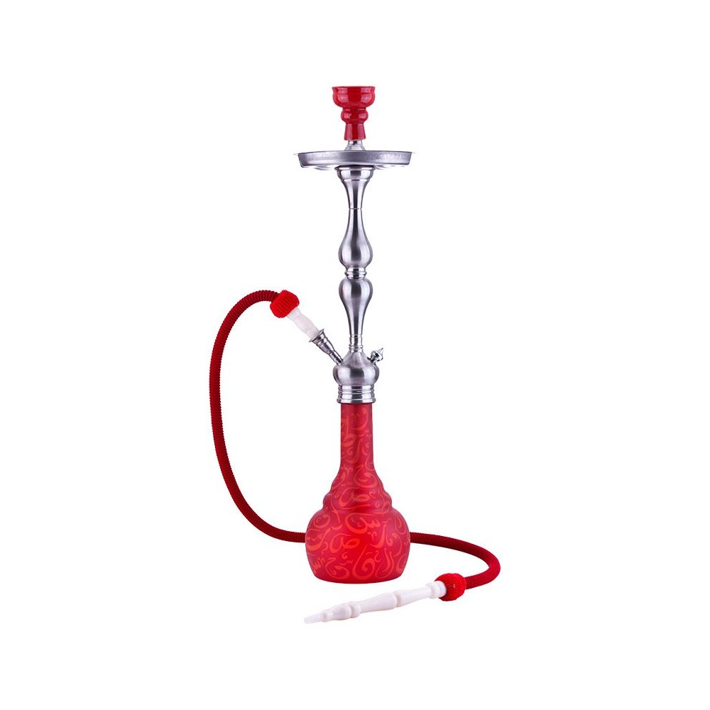 Narghilè - Shisha - "Egipth" Rosso - h 83cm