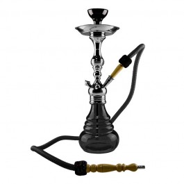 Narghilè - Shisha - " Barcelona" Nero - h 48cm