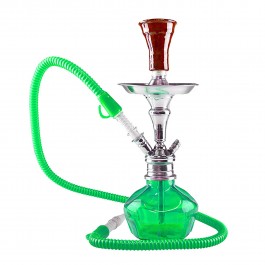 Narghilè - Shisha - "Exagon" Verde - h 32cm