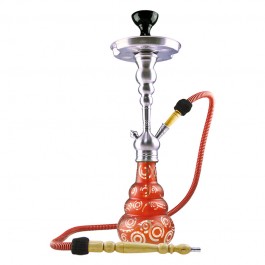 Narghilè - Shisha - "Istanbul" Rosso - h 56cm