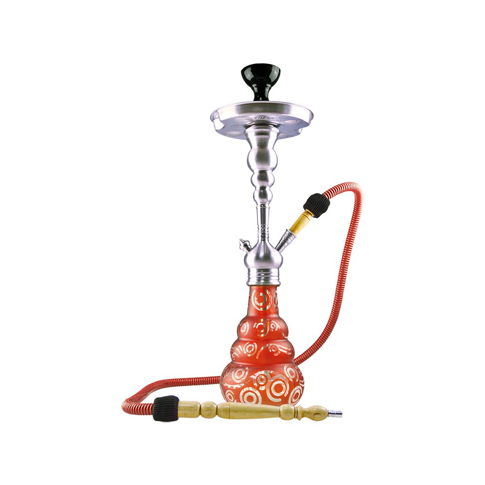 Narghilè - Shisha - "Istanbul" Rosso - h 56cm Narghilè - Shisha - "Istanbul" Rosso - h 56cm