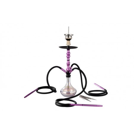 Narghilè - Shisha - Super Heroes - Ghost 3 Viola - h 65 cm