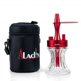 Narghilè - Shisha - Aladin 2 Go - con borsa - Rosso