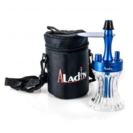 Narghilè - Shisha - Aladin 2 Go - con borsa - Blu