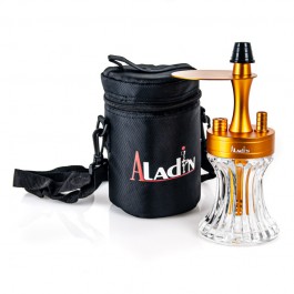 Narghilè - Shisha - Aladin 2 Go - con borsa - Oro