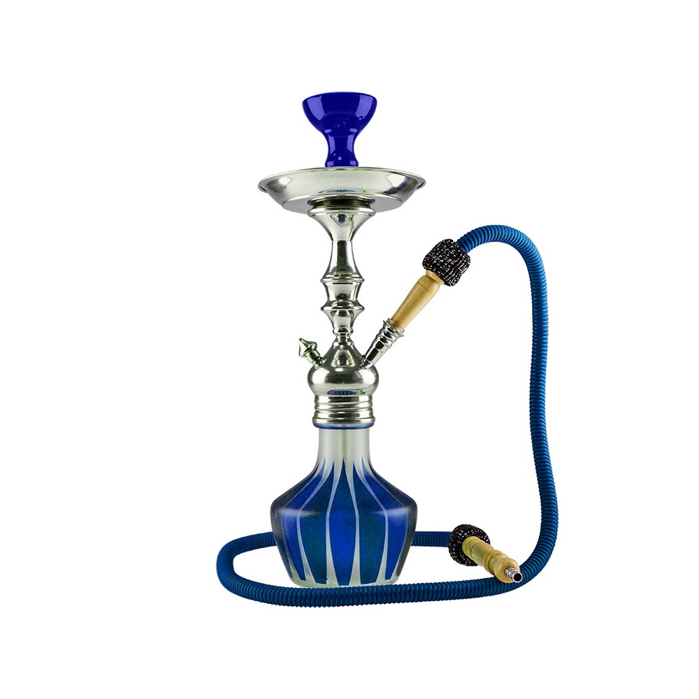 Narghilè - Shisha - "Azteco" Blu - h 43cm Narghilè - Shisha - "Azteco" Blu - h 43cm