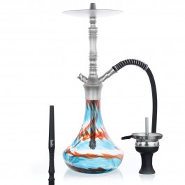 Narghilè - Shisha - Aladin Alux - M2.1. - Turquoise - h 54 cm