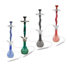 Narghilè - Shisha - "Rio" Rosso - h 70cm