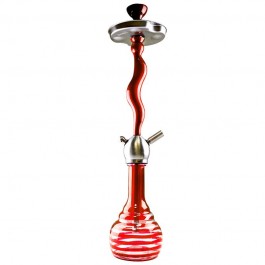 Narghilè - Shisha - "Rio" Rosso - h 70cm