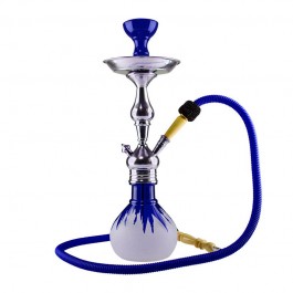 Narghilè - Shisha - " Sketch" Blu - h 45cm